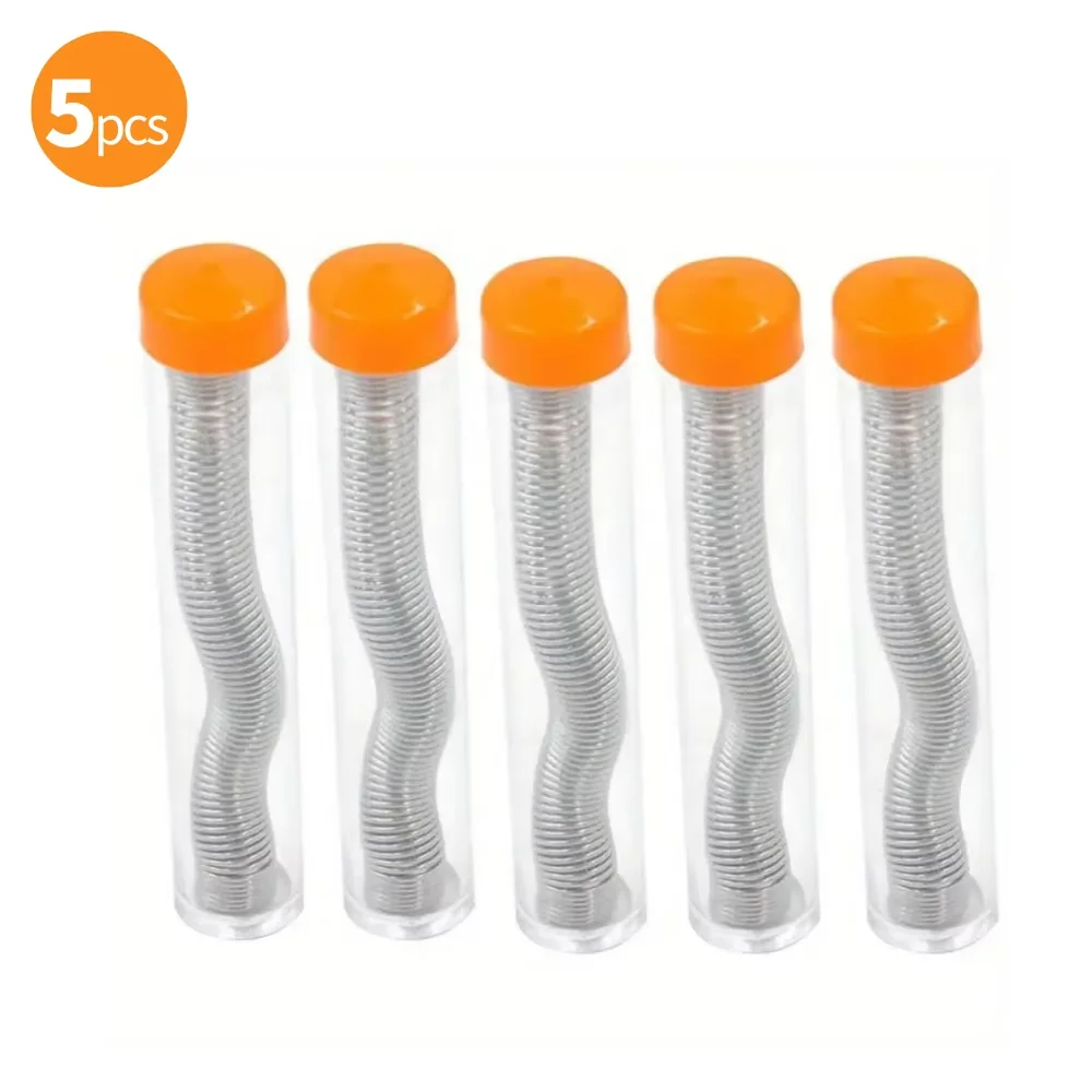 5pcs Solder Wire With Flux Rosin Core Tin Lead Line for Home DIY Welding and Mobile Phone Instrument Repair
5pcs Solder Wire With Flux Rosin Core Tin Lead Line for Home DIY Welding and Mobile Phone Instrument Repair