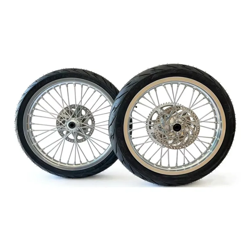 Light Bee Ultra Bee On-Road Wheels 17 Inch Wheel Set With 70/90-17 & 90/80-17 Tires Sumoto Wheels Surron Lbx Dirt Ebike
Light Bee Ultra Bee On-Road Wheels 17 Inch Wheel Set With 70/90-17 & 90/80-17 Tires Sumoto Wheels Surron Lbx Dirt Ebike