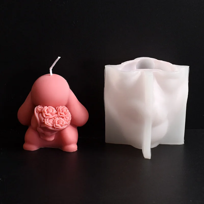 Цветочные формы для свечей в виде кролика, силиконовые новые формы, нерегулярные формы для букета роз, гипсовый орнамент, украшение для дома
Цветочные формы для свечей в виде кролика, силиконовые новые формы, нерегулярные формы для букета роз, гипсовый орнамент, украшение для дома