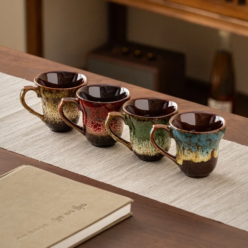 1Pcs Kiln Transformation Master Cup Large Tea Tasting Single Person Building Cup Tianmu Glazed Ceramic Craftsmanship
1Pcs Kiln Transformation Master Cup Large Tea Tasting Single Person Building Cup Tianmu Glazed Ceramic Craftsmanship
