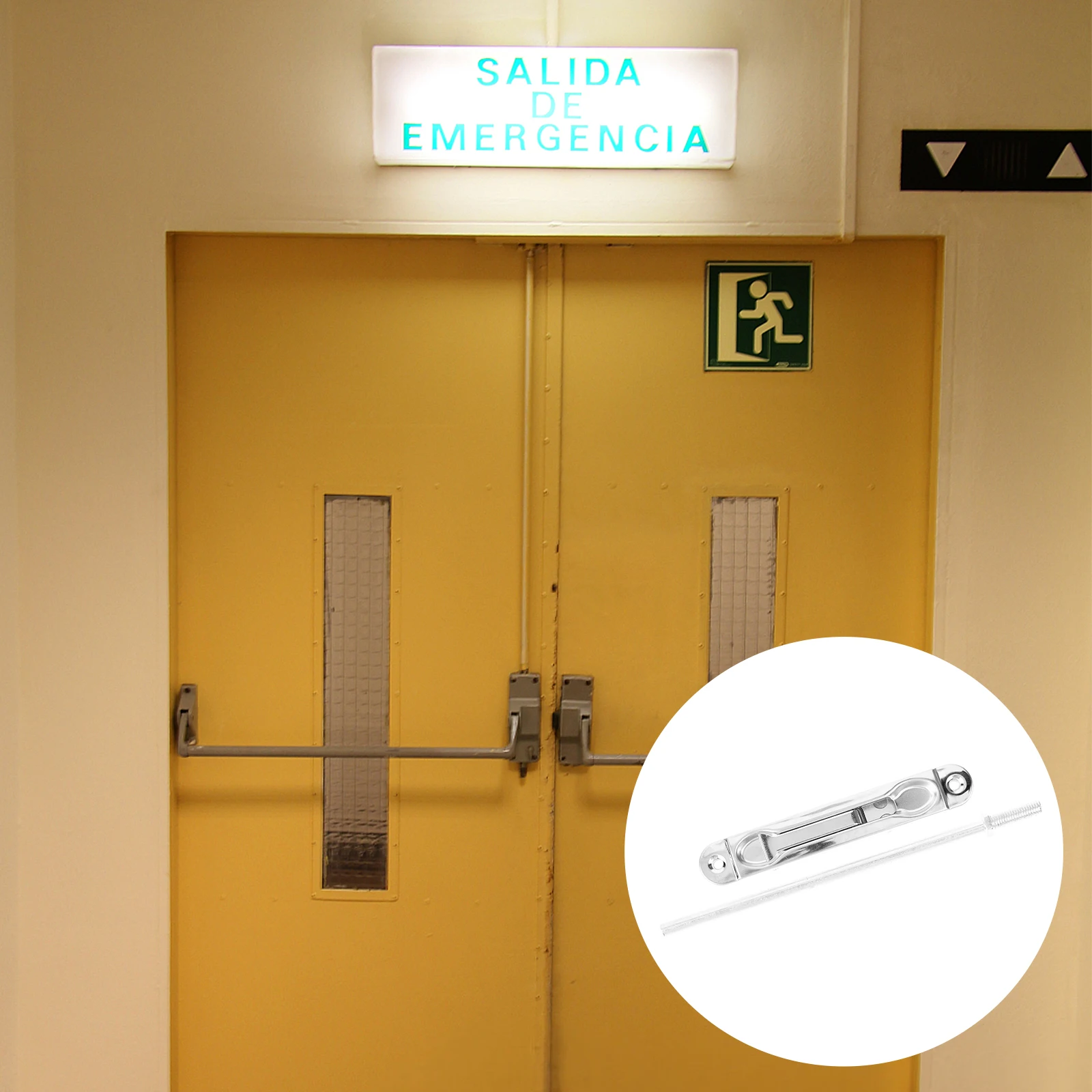 2 Sets Fire Door Latch Home Concealed Bolt Security Locks Stainless Steel 304 Practical Latches
2 Sets Fire Door Latch Home Concealed Bolt Security Locks Stainless Steel 304 Practical Latches