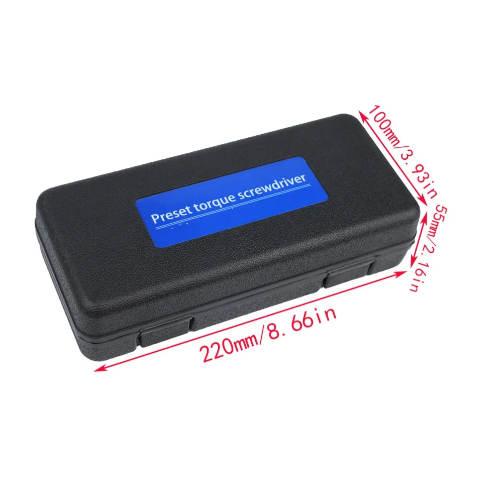 Torque Limited Screwdriver with Nylon Handle and Four Bits for Consistent Fastening Ranges A B C and D Specifications
Torque Limited Screwdriver with Nylon Handle and Four Bits for Consistent Fastening Ranges A B C and D Specifications