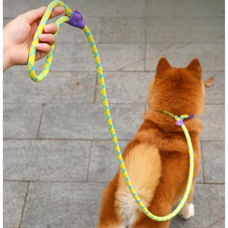 Dog leash Medium and large dog adjustable leash dog leash out pet supplies 
Dog leash Medium and large dog adjustable leash dog leash out pet supplies