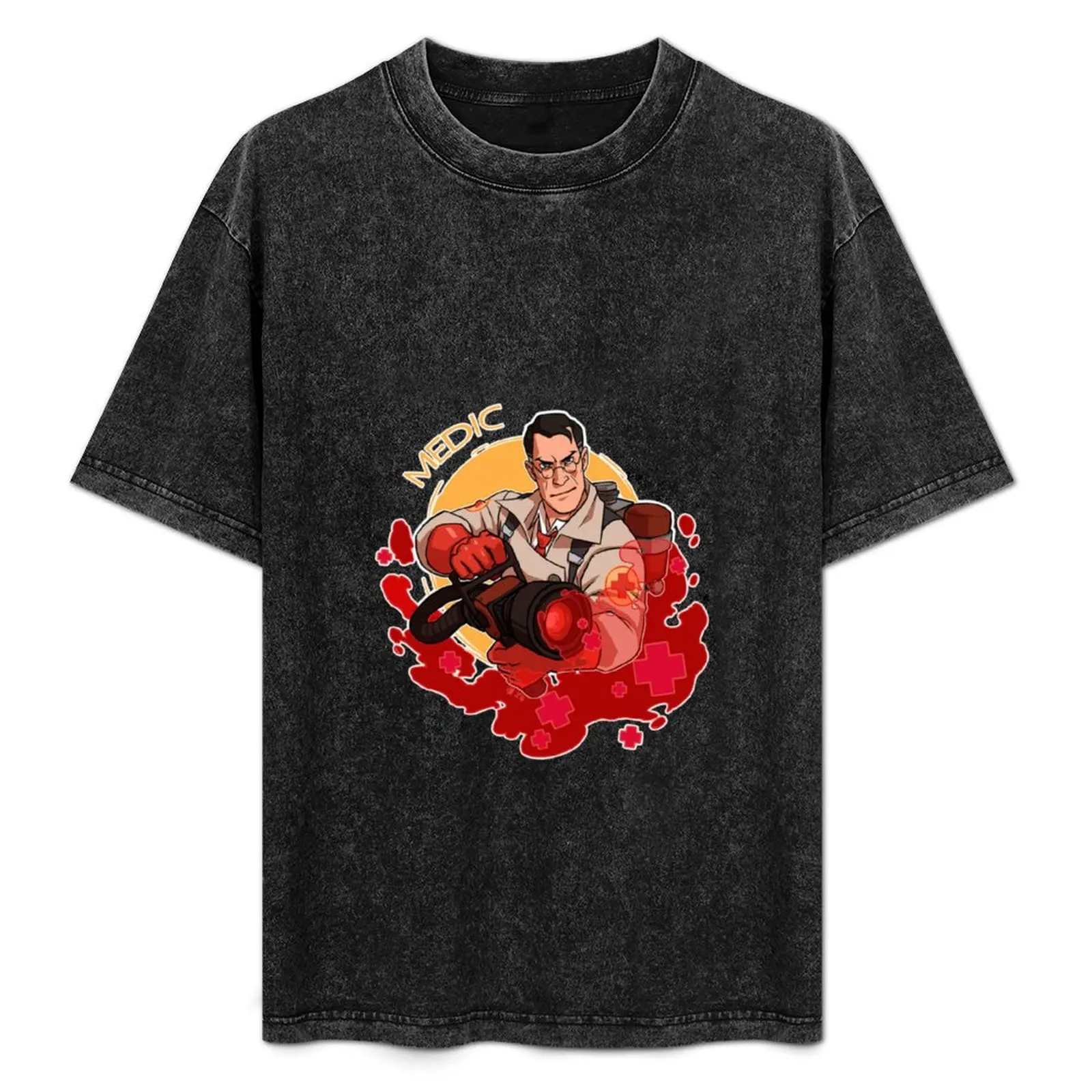 Team Fortress 2 - RED Team Medic T-Shirt Plus Size Short Sleeve T-Shirt
Team Fortress 2 - RED Team Medic T-Shirt Plus Size Short Sleeve T-Shirt