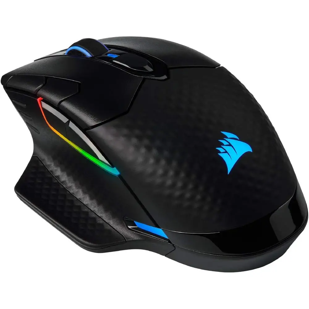 Wireless RGB Gaming Mouse with Qi Charging, 18,000 DPI, 8 Buttons, Sub-1ms Response, Compatible with PC, PS5, PS4 - Black
Wireless RGB Gaming Mouse with Qi Charging, 18,000 DPI, 8 Buttons, Sub-1ms Response, Compatible with PC, PS5, PS4 - Black
