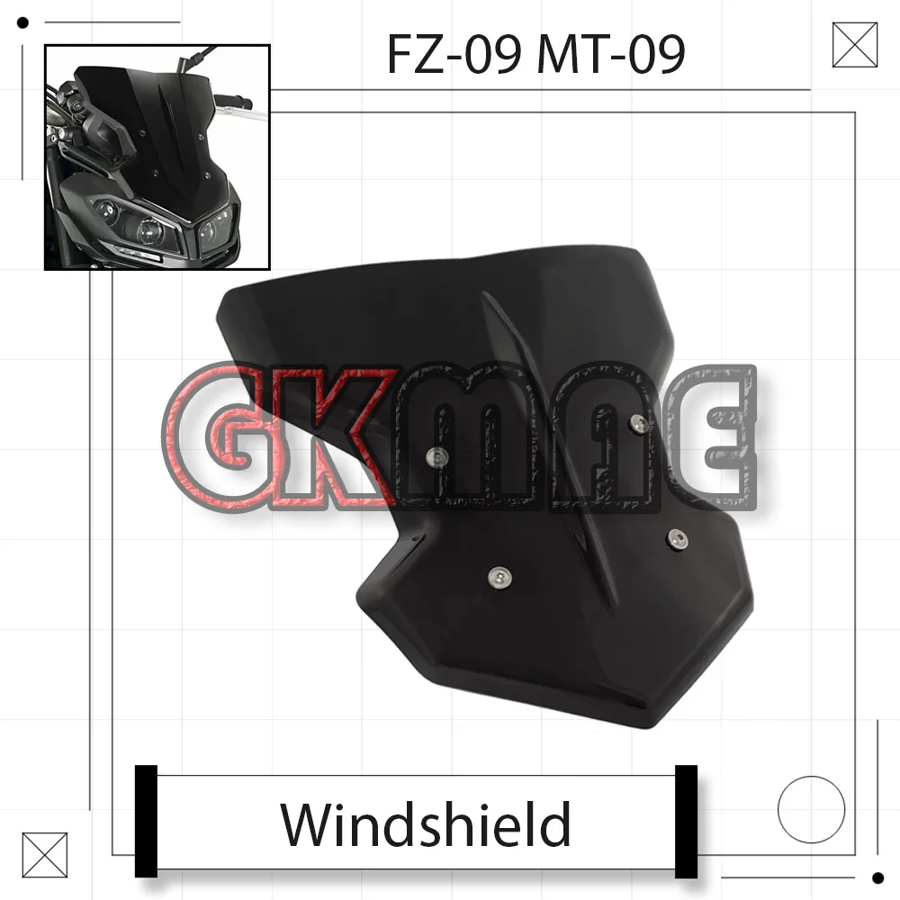 For Yamaha FZ-09 MT-09 FZ09 MT09 2017-2020 Motorcycle Modification Front Windshield Decorative Panel
For Yamaha FZ-09 MT-09 FZ09 MT09 2017-2020 Motorcycle Modification Front Windshield Decorative Panel