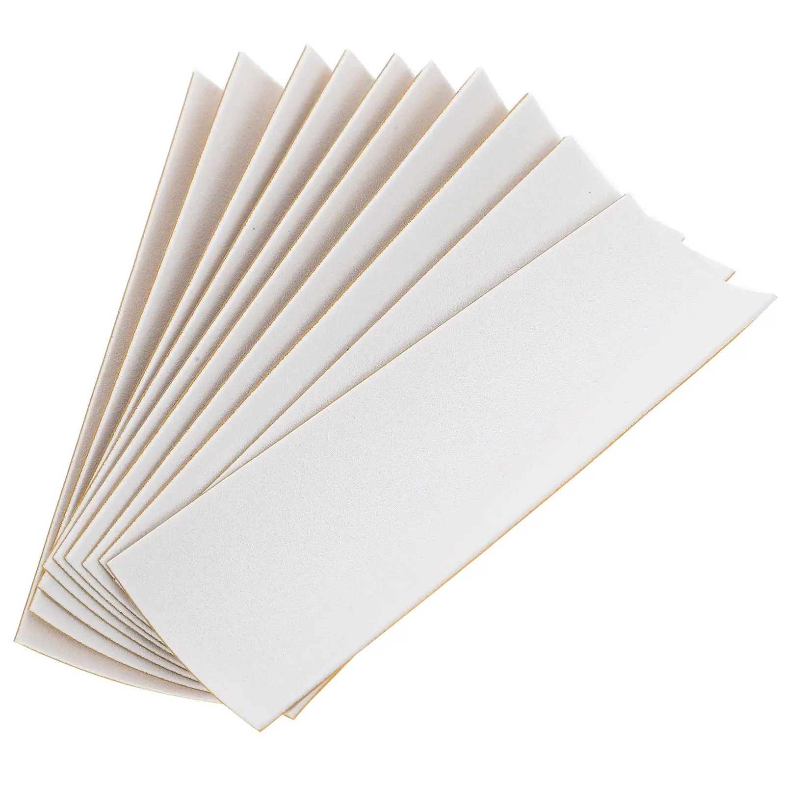 10 Pcs Grip Tape 38x110mm White Yellow Non Slip Stickers Foam Tapes For Fingerboards Small Skateboard Decal
10 Pcs Grip Tape 38x110mm White Yellow Non Slip Stickers Foam Tapes For Fingerboards Small Skateboard Decal
