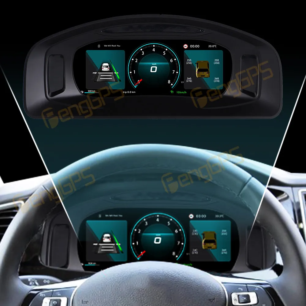 Car LCD Dashboard For Volkswagen Multivan T5 2012-2019 Digital Cluster Instrument Panel Cockpit Multifunctional Speedometer
Car LCD Dashboard For Volkswagen Multivan T5 2012-2019 Digital Cluster Instrument Panel Cockpit Multifunctional Speedometer