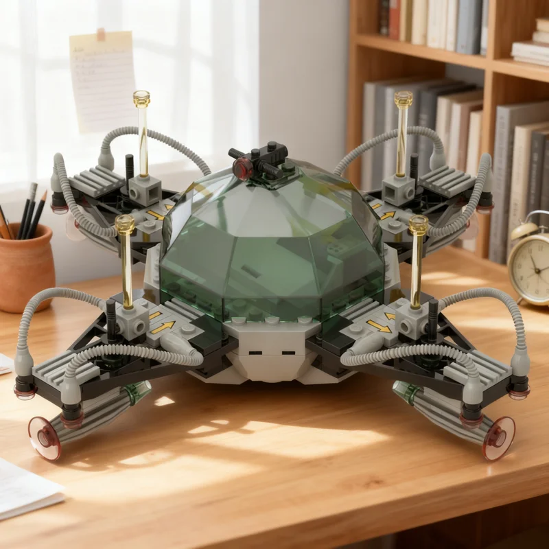 243pcs MOC Classic UFO Space Model Building Blocks Christmas Gifts Architecture Assemble Toys DIY Creative Brick Education Idea
243pcs MOC Classic UFO Space Model Building Blocks Christmas Gifts Architecture Assemble Toys DIY Creative Brick Education Idea