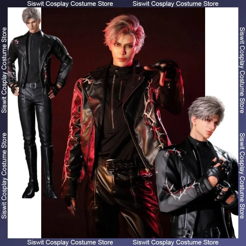Love and Deepspace Game Qinche Sylus Leather Coat Cosplay Costume Uniform Women Men Hallowen Party Conventions Play Role Outfits
Love and Deepspace Game Qinche Sylus Leather Coat Cosplay Costume Uniform Women Men Hallowen Party Conventions Play Role Outfits