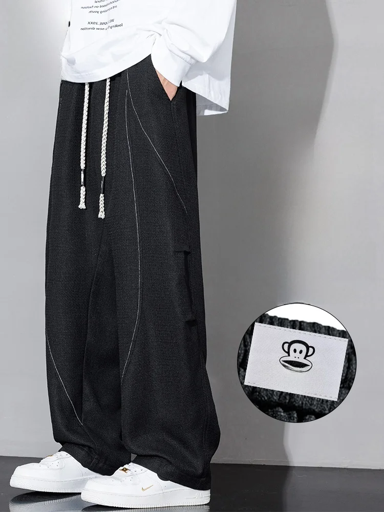 Мужские повседневные брюки свободного прямого кроя в американском стиле, осенние спортивные широкие брюки, удобные в носке
Мужские повседневные брюки свободного прямого кроя в американском стиле, осенние спортивные широкие брюки, удобные в носке