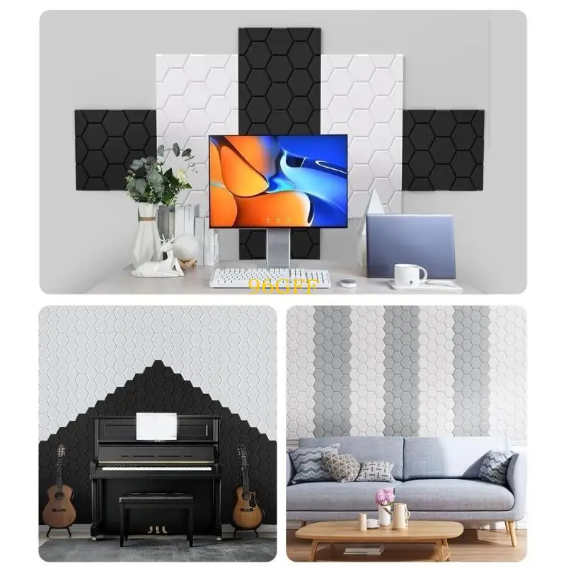 96GF Honeycombs Soundproof Panels for Walls User Friendly Flame Retardant Properties Safe Use Schools Homes Public Spaces
96GF Honeycombs Soundproof Panels for Walls User Friendly Flame Retardant Properties Safe Use Schools Homes Public Spaces