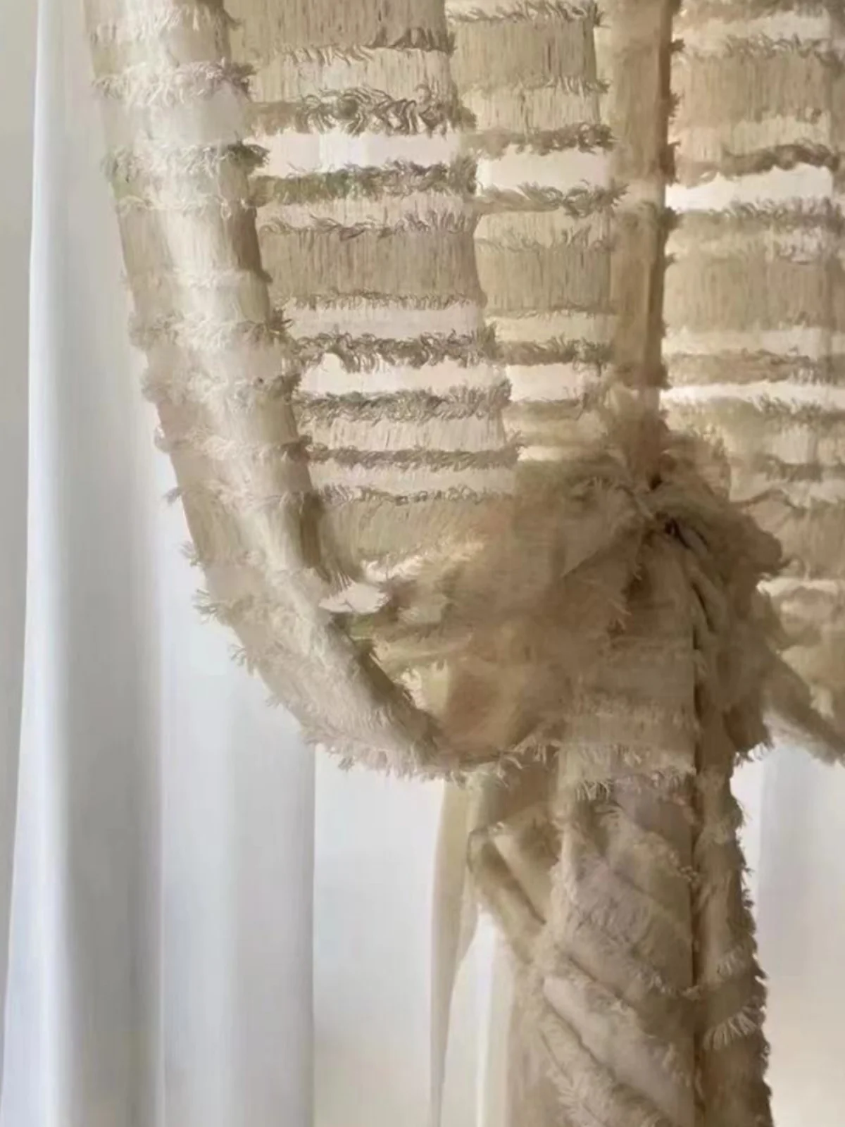 Декоративная штора-перегородка для спальни из хлопка и льна с бахромой, светонепроницаемая, с плоским верхом, премиум-класса
Декоративная штора-перегородка для спальни из хлопка и льна с бахромой, светонепроницаемая, с плоским верхом, премиум-класса