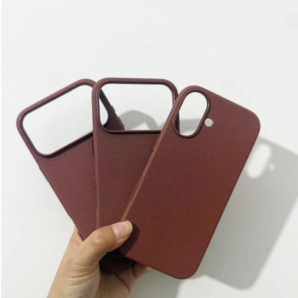 New 1:1 Tech-woven For iPhone 17 Pro Max Material with Built-in Strong Magnetic Ring Phone Case For Magsafe Wireless Charge
New 1:1 Tech-woven For iPhone 17 Pro Max Material with Built-in Strong Magnetic Ring Phone Case For Magsafe Wireless Charge