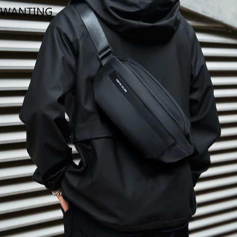 Premium Crossbody Bag with Magnetic Buckle, Fashion Waterproof Sling Bag Black Shoulder Bag for Men Travel Sport
Premium Crossbody Bag with Magnetic Buckle, Fashion Waterproof Sling Bag Black Shoulder Bag for Men Travel Sport