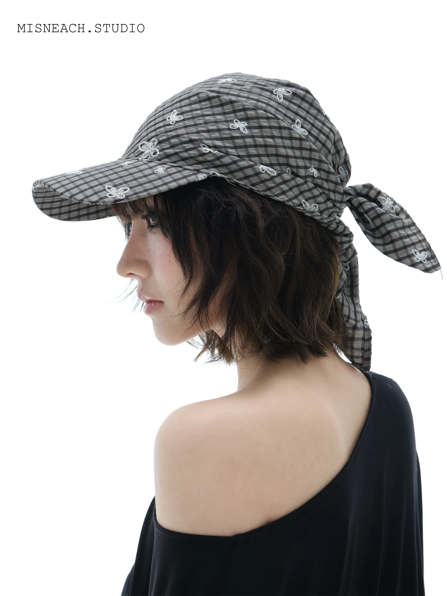 Duo Jin Original Knot Plaid Tie Baseball Cap Women's Summer Fashion Thin Head Covering Sunshade Duckbill Cap
Duo Jin Original Knot Plaid Tie Baseball Cap Women's Summer Fashion Thin Head Covering Sunshade Duckbill Cap