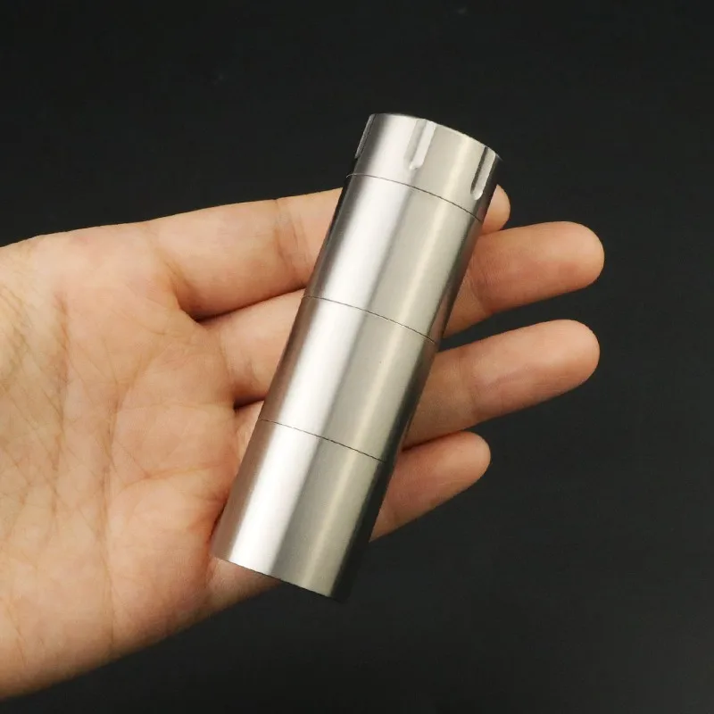 Водонепроницаемая герметичная коробка для таблеток из титанового сплава, портативная подвеска для первой помощи для кемпинга, дорожный контейнер для хранения на открытом воздухе, EDC инструмент для выживания
Водонепроницаемая герметичная коробка для таблеток из титанового сплава, портативная подвеска для первой помощи для кемпинга, дорожный контейнер для хранения на открытом воздухе, EDC инструмент для выживания