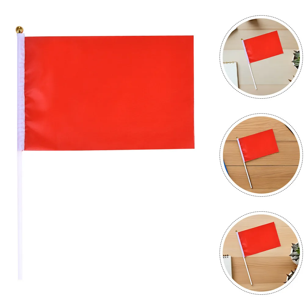 25Pcs Plain Hand Held Flags on Sticks Mini Solid Color Waving Flags Vibrant Fade Resistant Polyester for Grand Opening Birthday
25Pcs Plain Hand Held Flags on Sticks Mini Solid Color Waving Flags Vibrant Fade Resistant Polyester for Grand Opening Birthday