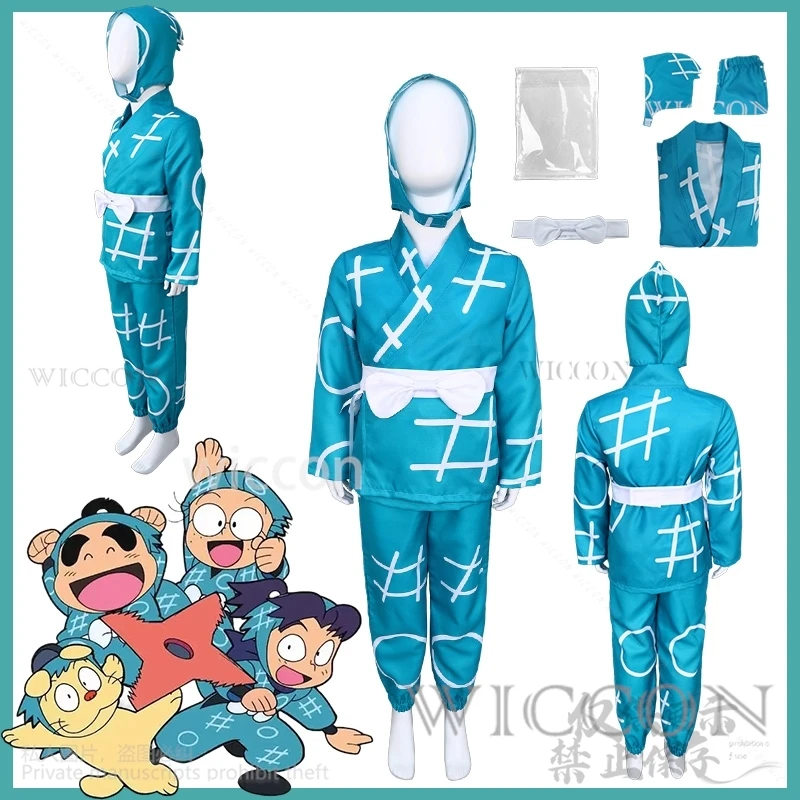 Nintama Rantarou Косплей Мультфильм Униформа Аниме Японский Ниндзя Синий Кимоно Костюм Kawaii Милая Шляпа Rantarou Хэллоуин Индивидуальные
Nintama Rantarou Косплей Мультфильм Униформа Аниме Японский Ниндзя Синий Кимоно Костюм Kawaii Милая Шляпа Rantarou Хэллоуин Индивидуальные