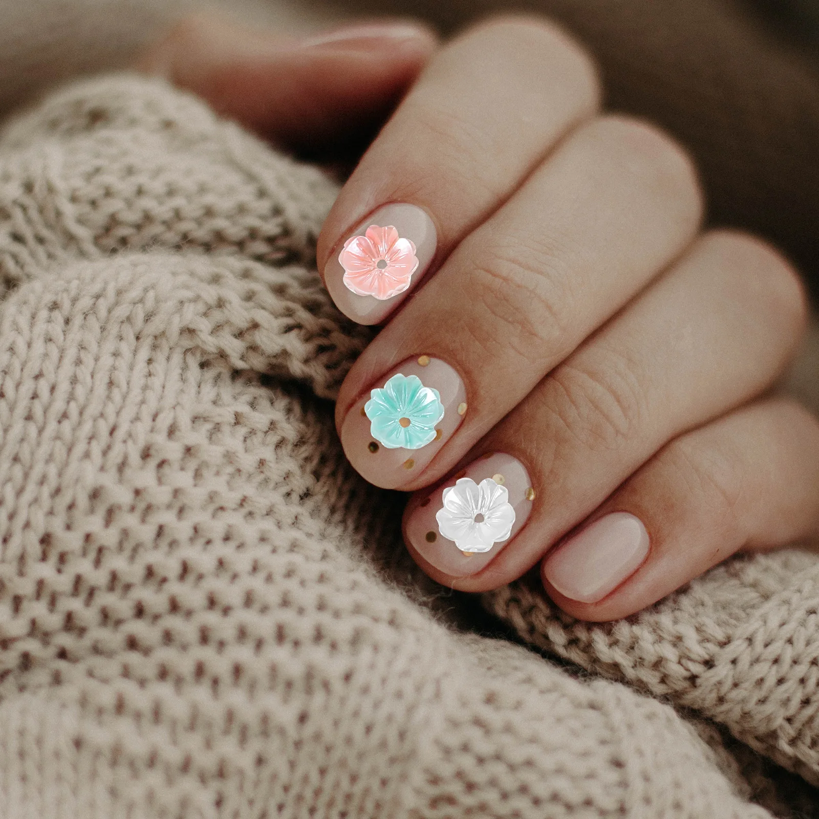 100Pcs Five-Petal Faux Pearl Flower Beads Cap Elegant Nail Art Decorations DIY Jewelry Making Bracelet Charms Craft Bead Spacers
100Pcs Five-Petal Faux Pearl Flower Beads Cap Elegant Nail Art Decorations DIY Jewelry Making Bracelet Charms Craft Bead Spacers