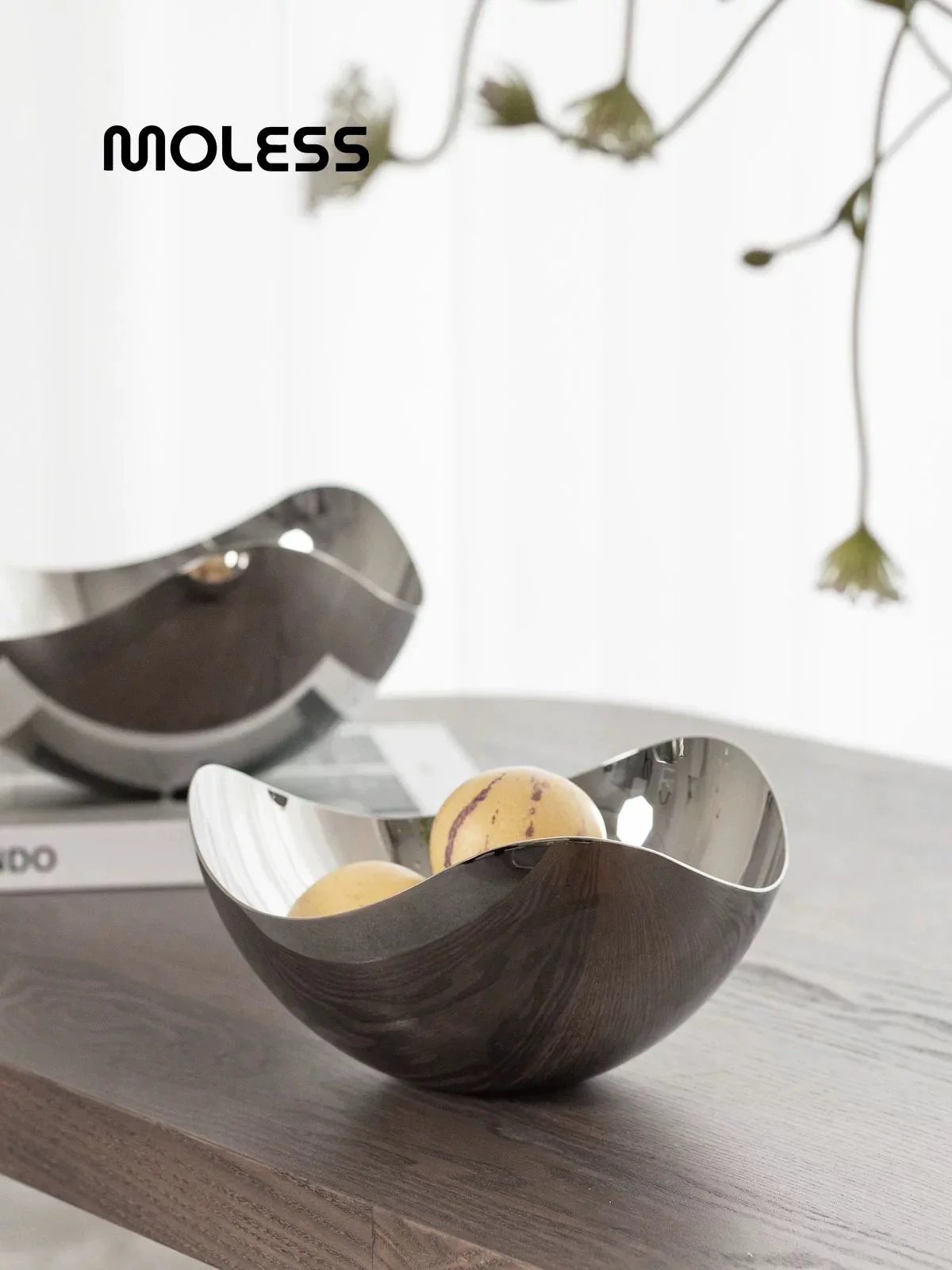 Легкая роскошная большая тарелка для сухофруктов из нержавеющей стали 304, украшения для домашнего подноса для гостиной
Легкая роскошная большая тарелка для сухофруктов из нержавеющей стали 304, украшения для домашнего подноса для гостиной