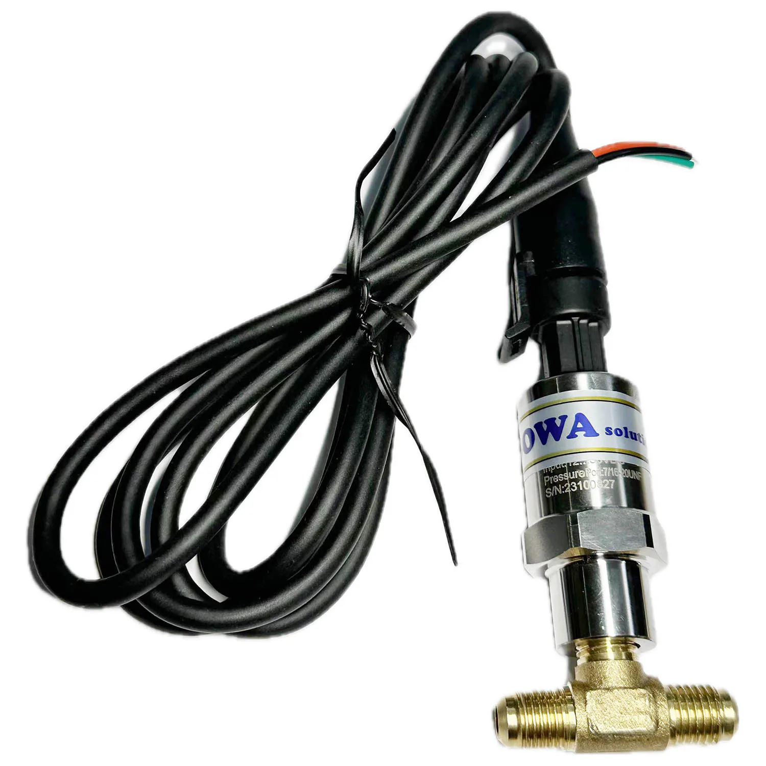 0~30 bar to 0~5Vdc electric voltage signal to drive variable speed water pump working by condensing pressure in heat pump units
0~30 bar to 0~5Vdc electric voltage signal to drive variable speed water pump working by condensing pressure in heat pump units