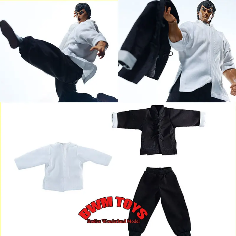 Handmade 1/12 Scale Male Soldier Kung Fu Martial Arts Clothes Set For 6'' Storm toys FEI LONG Action Figure Doll
Handmade 1/12 Scale Male Soldier Kung Fu Martial Arts Clothes Set For 6'' Storm toys FEI LONG Action Figure Doll