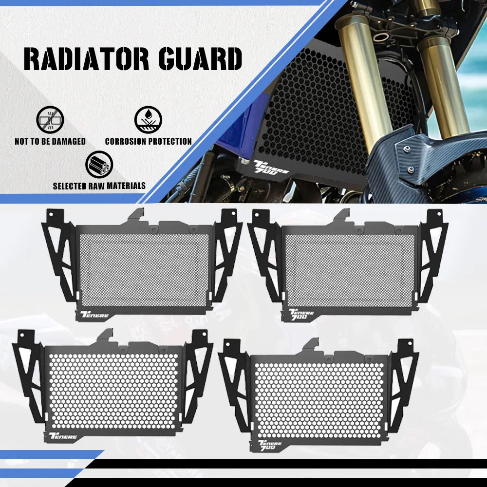 Radiator Guard Motorcycle Radiator Grille Guard Cover Protector Parts FOR YAMAHA 700 Tenere 700 Tenere700 World Raid 2022 2023
Radiator Guard Motorcycle Radiator Grille Guard Cover Protector Parts FOR YAMAHA 700 Tenere 700 Tenere700 World Raid 2022 2023