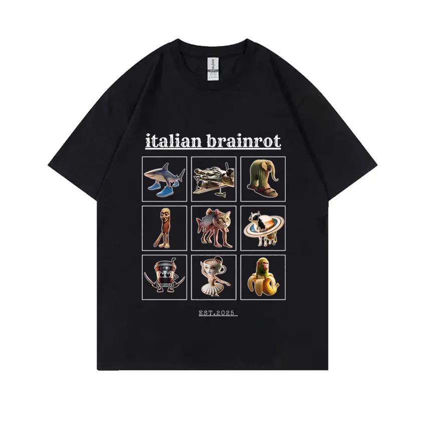 Funny Tralalero Tralala Tung Tung Tung Sahur Bombardiro Crocodilo Italian Brainrot Est 2025 Tshirt Unisex Casual Cotton T-shirt
Funny Tralalero Tralala Tung Tung Tung Sahur Bombardiro Crocodilo Italian Brainrot Est 2025 Tshirt Unisex Casual Cotton T-shirt