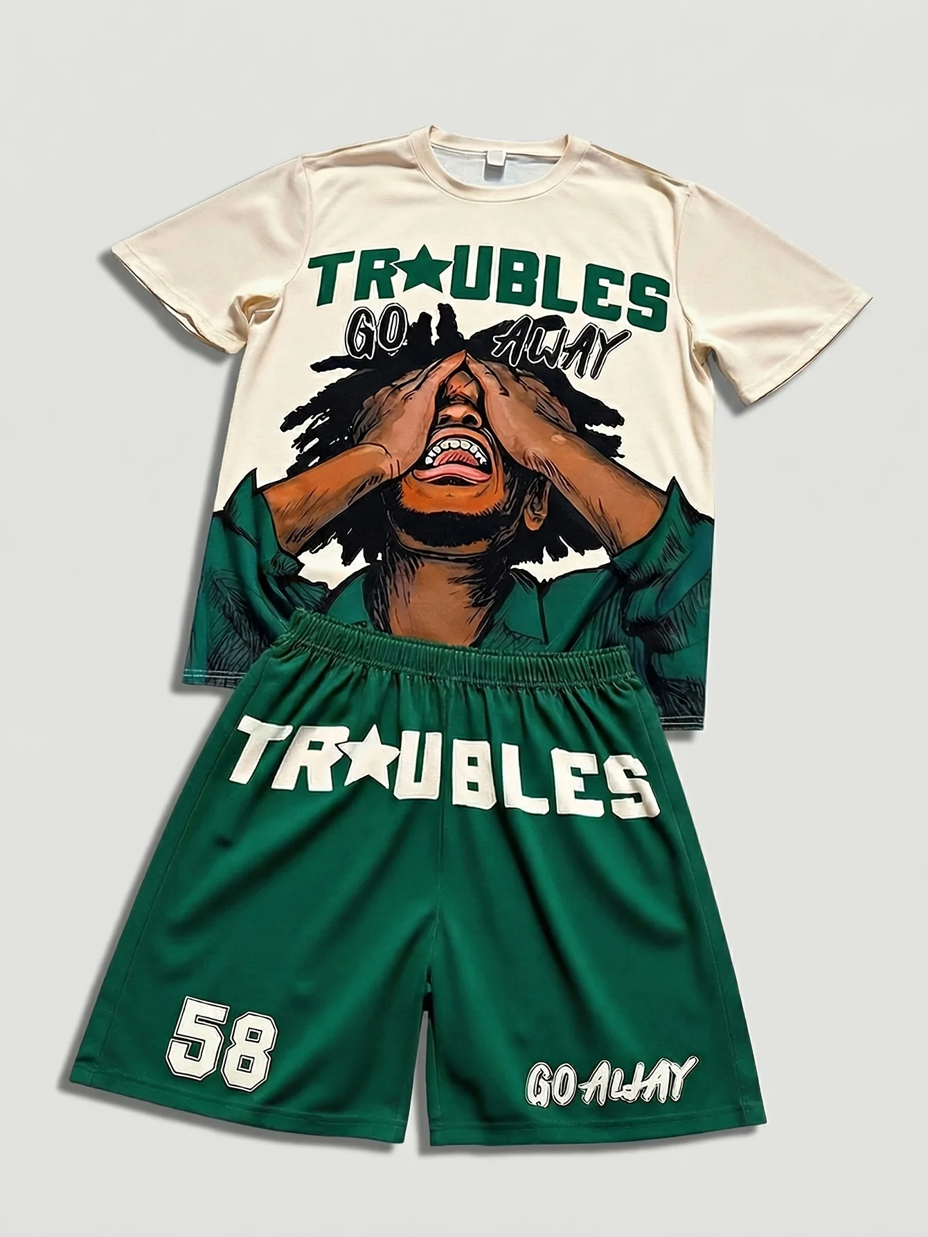 2026 Summer American Men's T-shirt Set for Outdoor Sports Leisure and Fashion Soft and Breathable with 3D Letter Pattern Printin
2026 Summer American Men's T-shirt Set for Outdoor Sports Leisure and Fashion Soft and Breathable with 3D Letter Pattern Printin