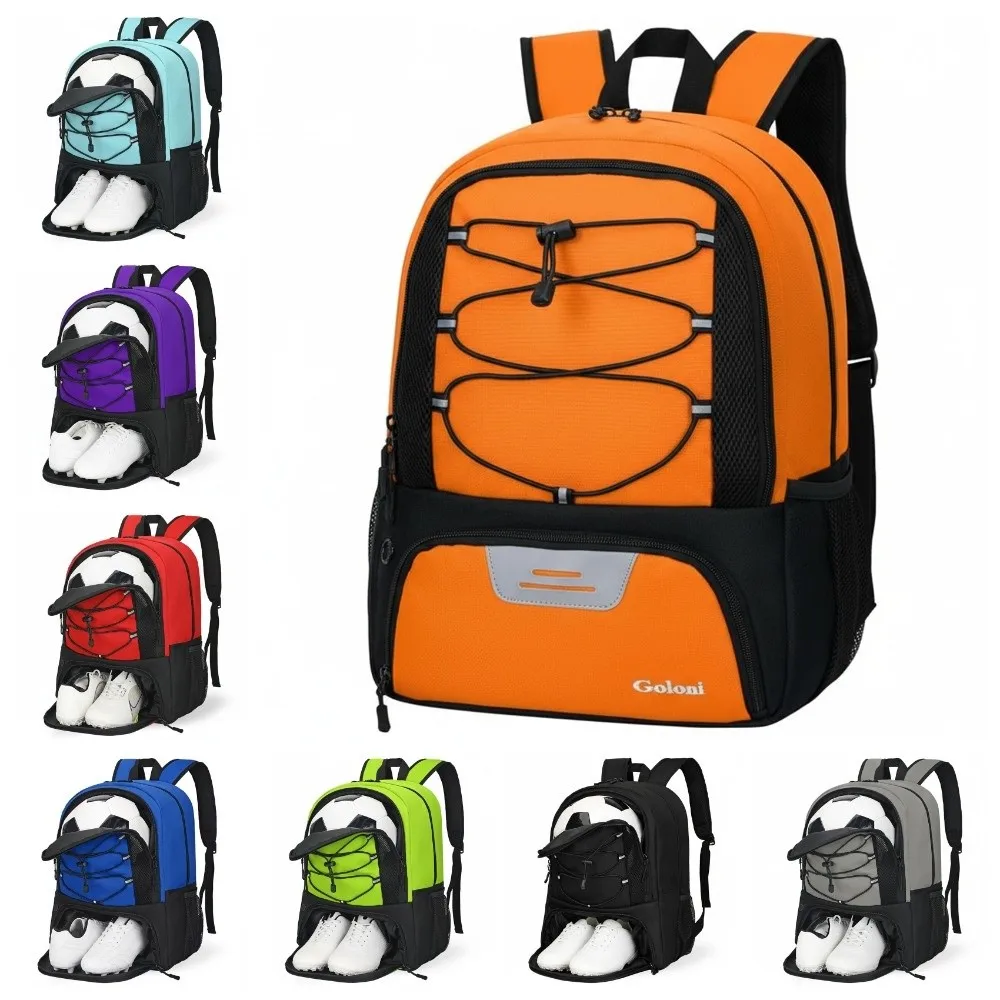 Large Capacity Basketball Backpack Ball Compartmen Water-resistant Soccer Bag Breathable with Shoes Compartment Sports Bag
Large Capacity Basketball Backpack Ball Compartmen Water-resistant Soccer Bag Breathable with Shoes Compartment Sports Bag