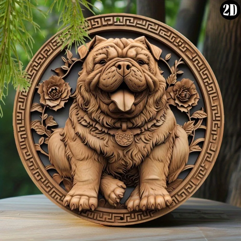 Round Aluminum Metal Sign, Creative Dog Pattern Metal Sign Decor, Home Decor, Wall Decoration, 8x8Inch/11.8x11.8Inch, 1pc
Round Aluminum Metal Sign, Creative Dog Pattern Metal Sign Decor, Home Decor, Wall Decoration, 8x8Inch/11.8x11.8Inch, 1pc