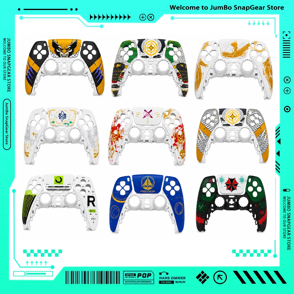 PS5 Controller Shell Custom Faceplate Cover With Touchpad For DualSense Durable And Leaves No Sweat Marks For 10/020/030/040/060
PS5 Controller Shell Custom Faceplate Cover With Touchpad For DualSense Durable And Leaves No Sweat Marks For 10/020/030/040/060