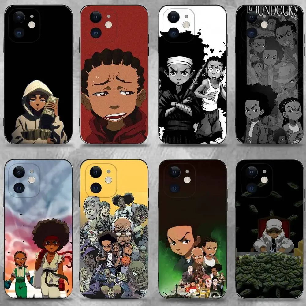 Cartoon The B-Boondocks Phone Case For iPhone 16,15,14,13,12,11 Plus,Pro Max,XS,X,XR,SE,Mini,8,7,Soft Silicone Black Cover
Cartoon The B-Boondocks Phone Case For iPhone 16,15,14,13,12,11 Plus,Pro Max,XS,X,XR,SE,Mini,8,7,Soft Silicone Black Cover