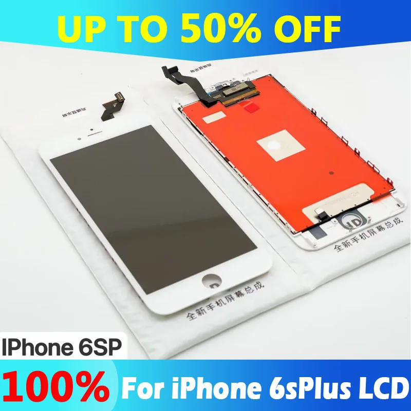 AAA++ Grade LCD Screen for iPhone 6s Plus LCD Digitizer Assembly Perfect 3D Touch Glass Display Replacement Pantalla Black/White
AAA++ Grade LCD Screen for iPhone 6s Plus LCD Digitizer Assembly Perfect 3D Touch Glass Display Replacement Pantalla Black/White