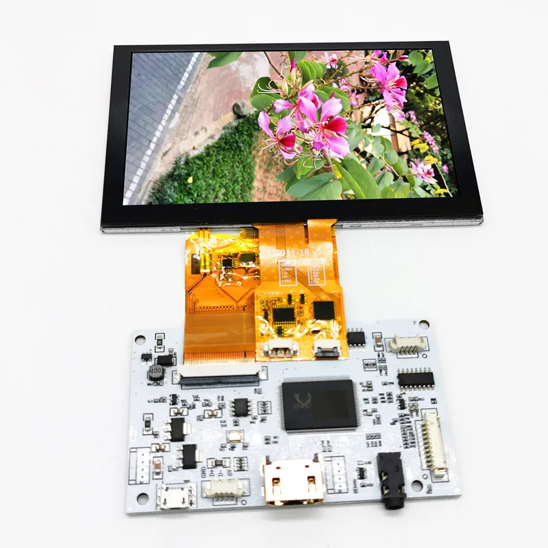 5 inch Capacitive Touch Screen Monitor Module LCD Display for LINUX Android Windows 7 8 10 Raspberry Pi Industrial equipment
5 inch Capacitive Touch Screen Monitor Module LCD Display for LINUX Android Windows 7 8 10 Raspberry Pi Industrial equipment