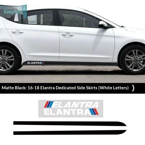 For 2016‑2018 Hyundai Elantra Lingdong Side Skirt Body Decal Stickers Exterior Modified Waistline Door Edge Films
For 2016‑2018 Hyundai Elantra Lingdong Side Skirt Body Decal Stickers Exterior Modified Waistline Door Edge Films