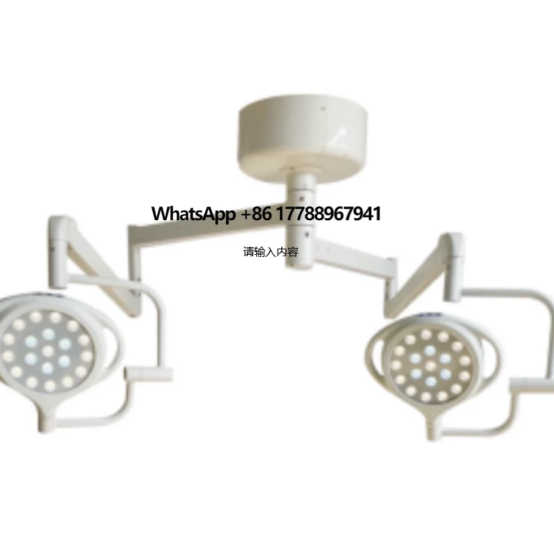 Luxury Double Ceiling-mounted Surgical Lamp Shadowless Operating Light Led Surgical Lamp
Luxury Double Ceiling-mounted Surgical Lamp Shadowless Operating Light Led Surgical Lamp