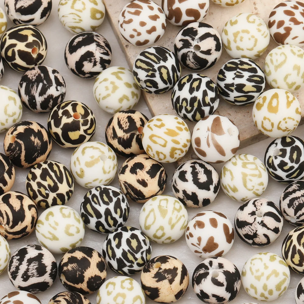 Cordial Design 100Pcs 15*15MM DIY/Hand Made/Leopard Print/Silicone Material Beads/Baby Edible Beads/Chewable/Jewelry Accessories
Cordial Design 100Pcs 15*15MM DIY/Hand Made/Leopard Print/Silicone Material Beads/Baby Edible Beads/Chewable/Jewelry Accessories