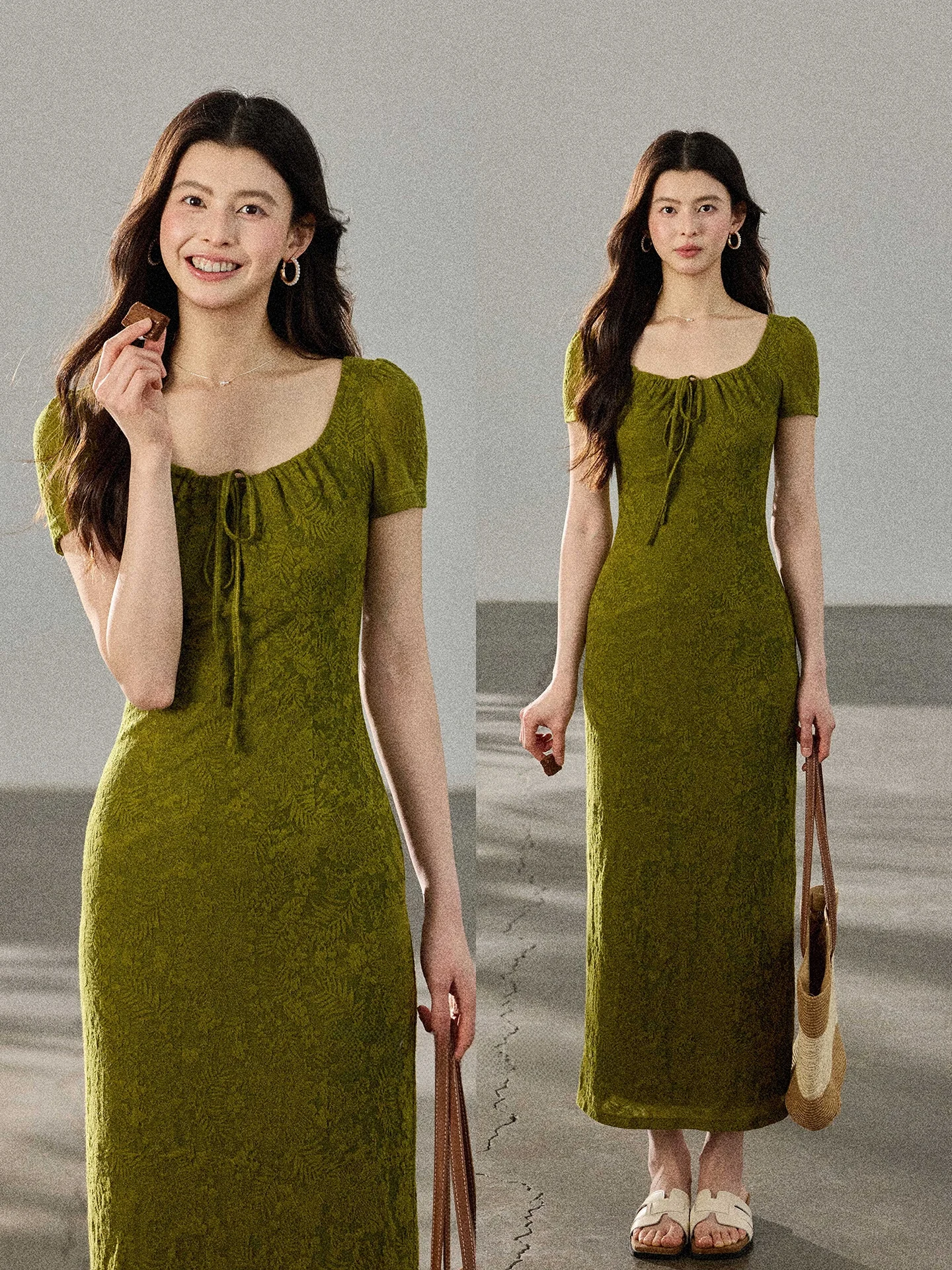 Elegant Green Floral Embroidery Slim Fit Long Dress Women's Fashion Design High Quality Polyester Spandex Zipper Closure Skirt
Elegant Green Floral Embroidery Slim Fit Long Dress Women's Fashion Design High Quality Polyester Spandex Zipper Closure Skirt