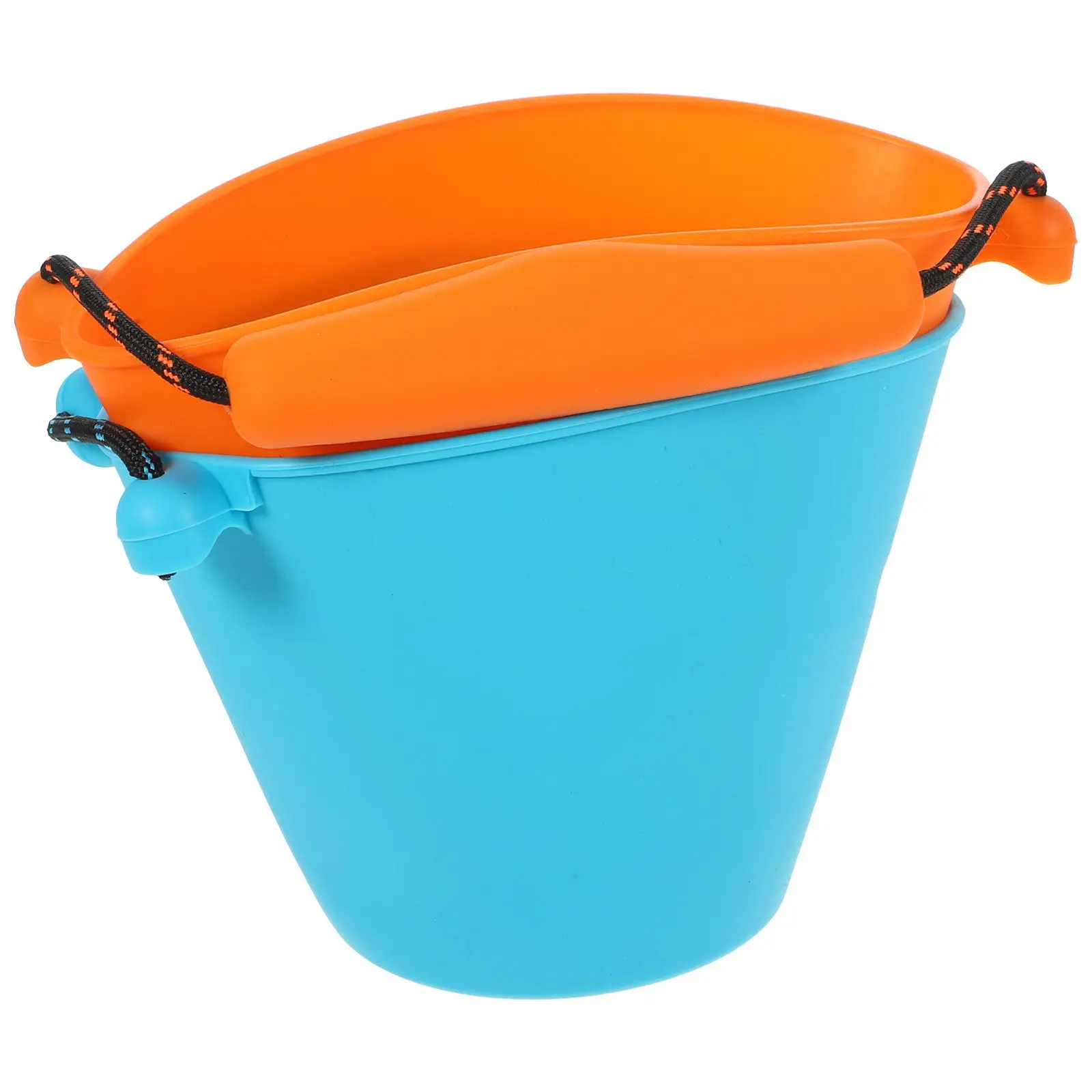 2 шт. силиконовые пляжные ведра, складные игрушки для песка и воды, детский синий ангел, портативное многофункциональное безопасное ведро для игр на открытом воздухе
2 шт. силиконовые пляжные ведра, складные игрушки для песка и воды, детский синий ангел, портативное многофункциональное безопасное ведро для игр на открытом воздухе