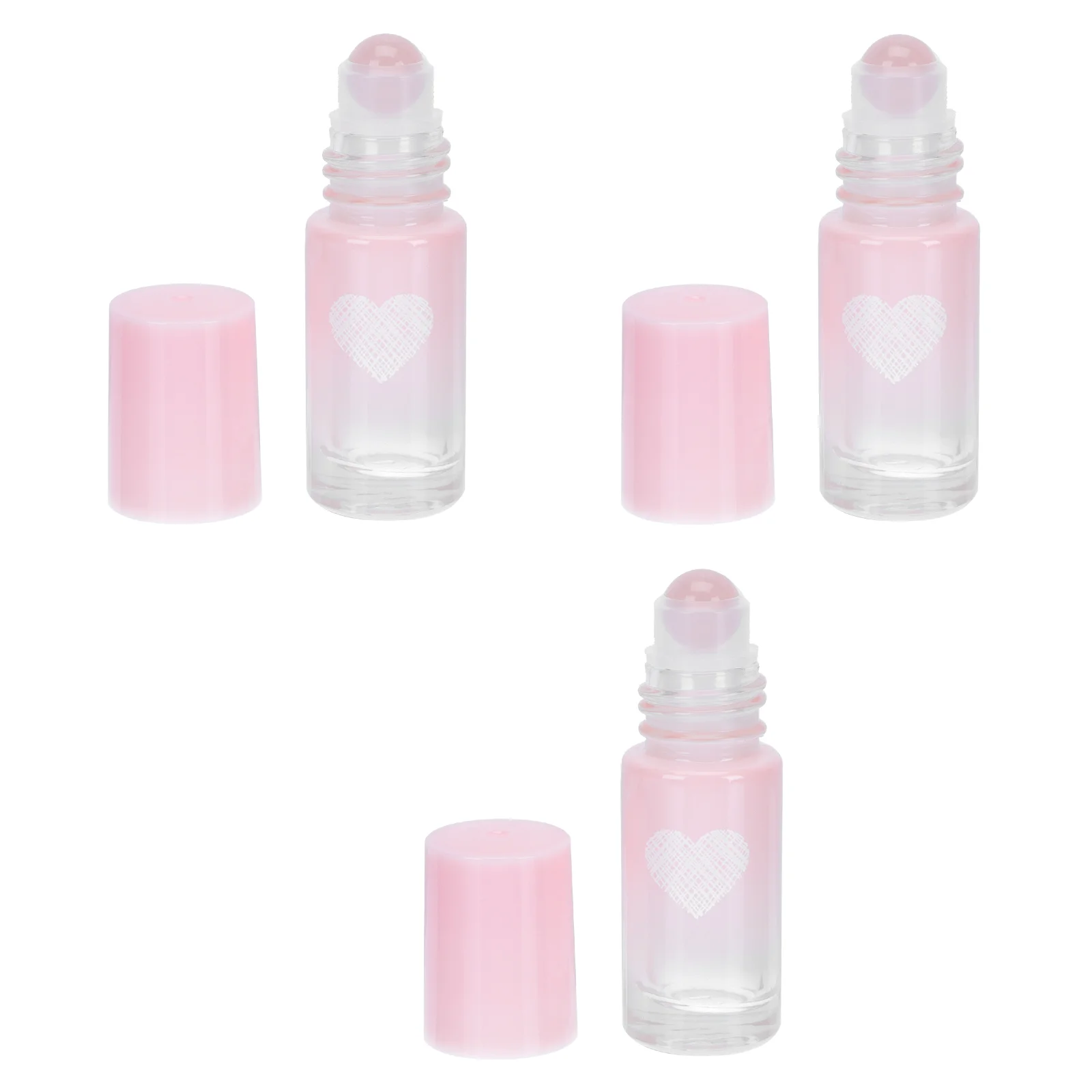 3 Pcs Love Roller Bottle Sub Bottles Compact Glass Travel Perfume Empty Multipurpose Portable
3 Pcs Love Roller Bottle Sub Bottles Compact Glass Travel Perfume Empty Multipurpose Portable