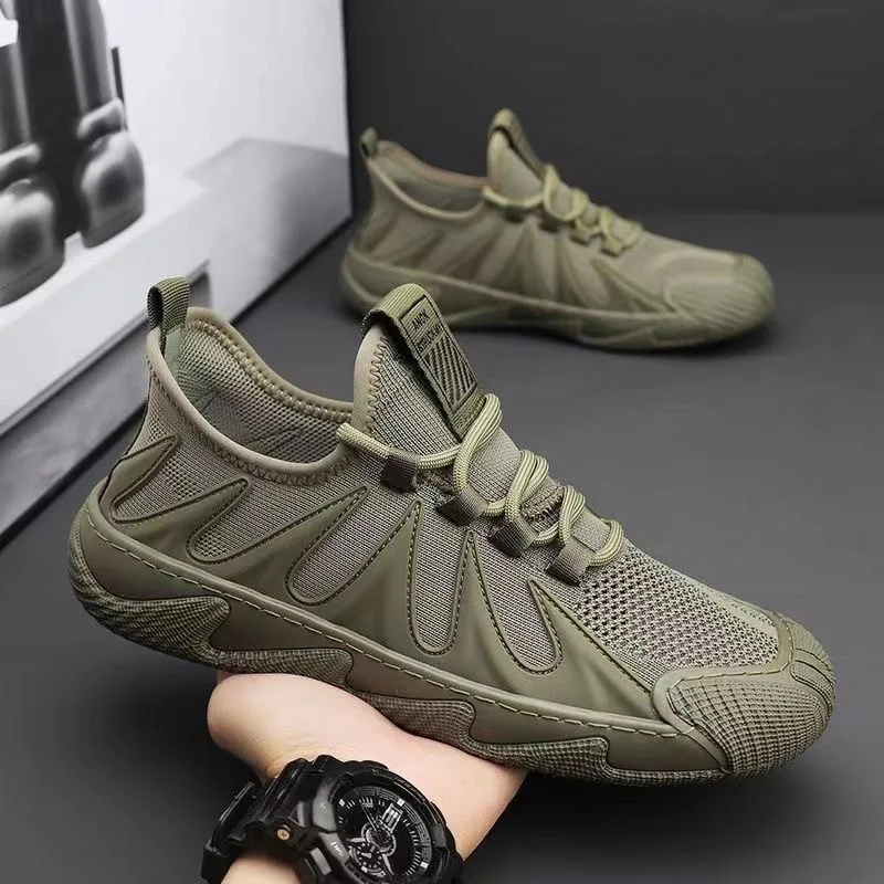 Fashionable Casual Sneaker Men's New Summer Breathable Mesh Woven Sports Shoes Wear-resistant Non-slip Outdoor Tenis Hombre
Fashionable Casual Sneaker Men's New Summer Breathable Mesh Woven Sports Shoes Wear-resistant Non-slip Outdoor Tenis Hombre