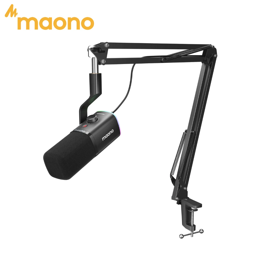 Maono PD100XS Gaming Microphone Arm Stand Gaming Live Streaming Software Mute Gain Volume Control Noise Cancellation
Maono PD100XS Gaming Microphone Arm Stand Gaming Live Streaming Software Mute Gain Volume Control Noise Cancellation