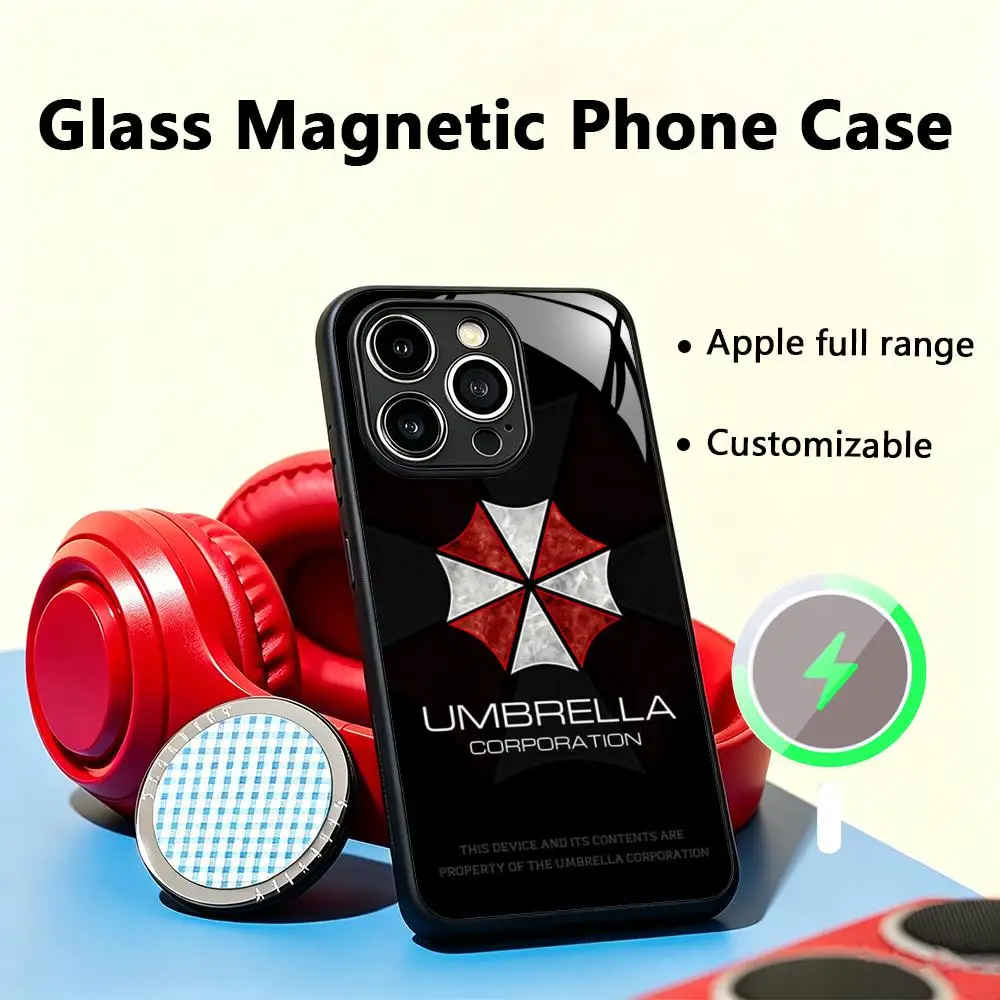 R-Residentes Evil Umbrella Phone Case For iPhone17 Air 16 e 15 14 13 12 11 Plus Mini Pro Max Glass Magnetic Case
R-Residentes Evil Umbrella Phone Case For iPhone17 Air 16 e 15 14 13 12 11 Plus Mini Pro Max Glass Magnetic Case