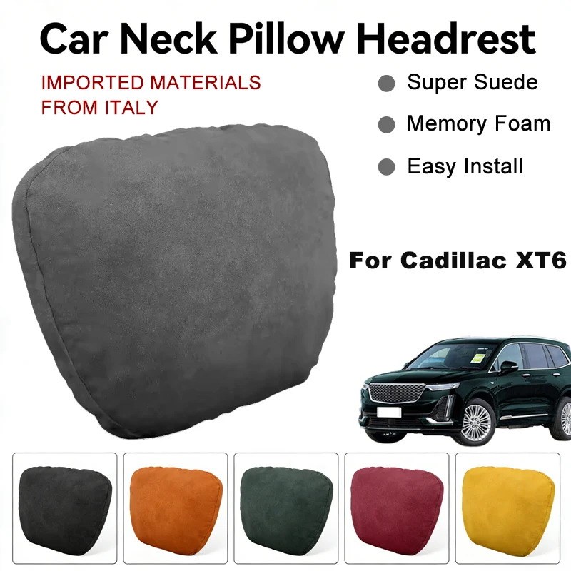 Italy Suede Car Neck Rest Pillow For Cadillac XT6 Seat Head Neck Support Cushion Auto Interior Accessories
Italy Suede Car Neck Rest Pillow For Cadillac XT6 Seat Head Neck Support Cushion Auto Interior Accessories