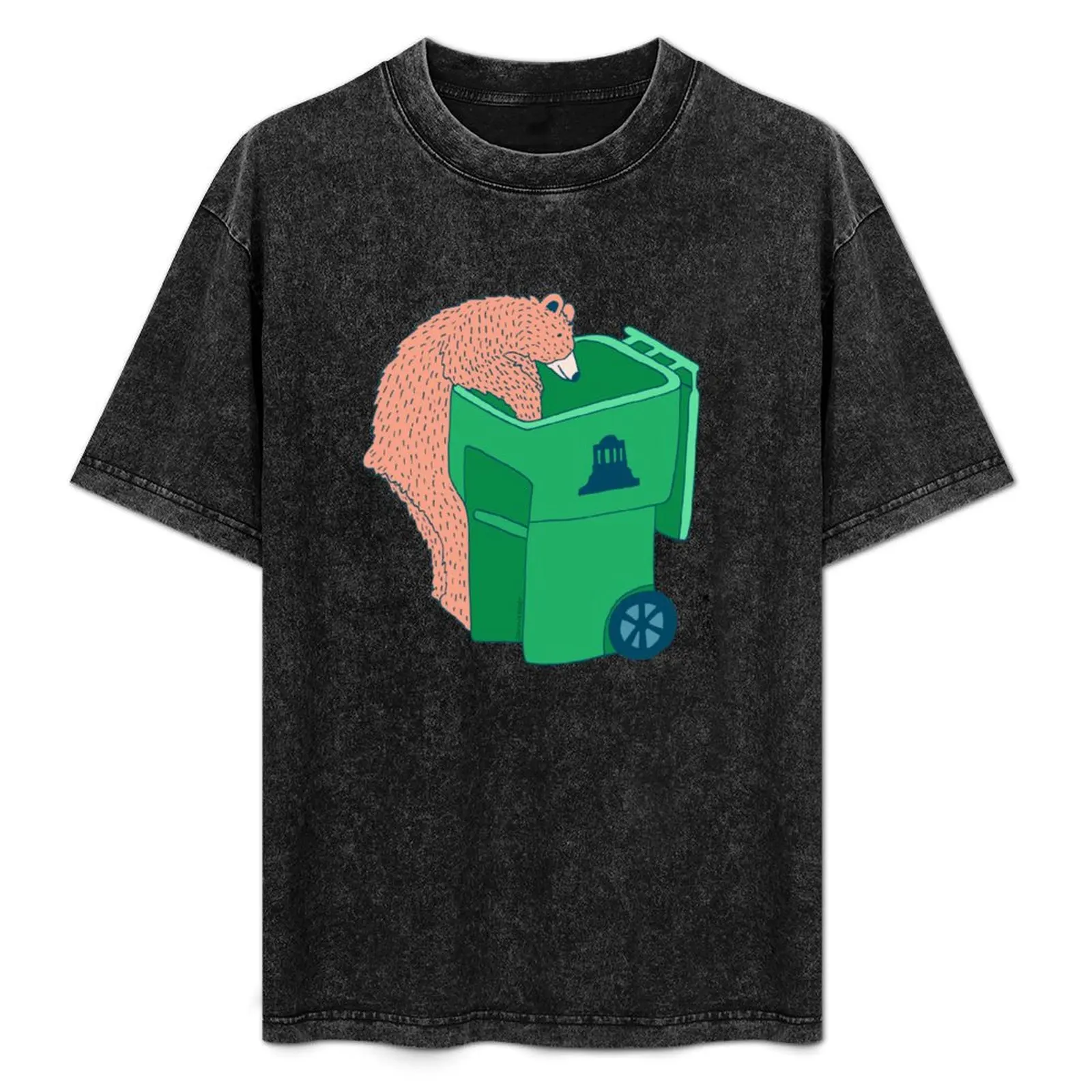 Bear Trash T-Shirt Gym Exercise Short Sleeve T-Shirt
Bear Trash T-Shirt Gym Exercise Short Sleeve T-Shirt