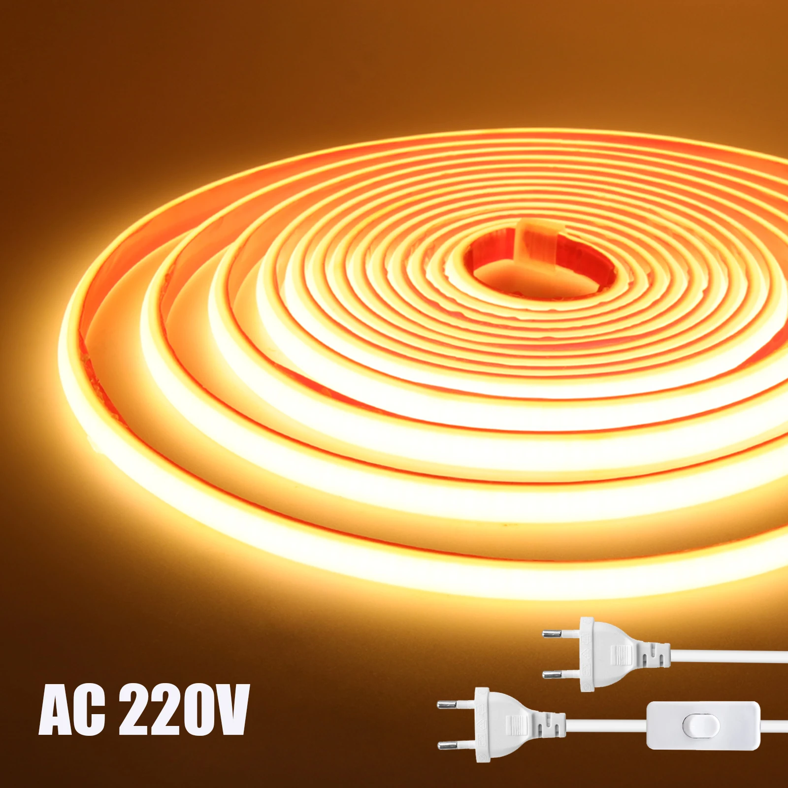 AC 220V COB Neon Strip 3000K 4000K 6000K 288LEDS/M Waterproof Home Decor Flexible Ribbon Chain Light With Self Adhesive
AC 220V COB Neon Strip 3000K 4000K 6000K 288LEDS/M Waterproof Home Decor Flexible Ribbon Chain Light With Self Adhesive