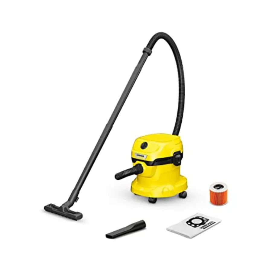 Wd 2 Plus V-12/4/18/C Wet and Dry Vacuum Cleaner, 12L Plastic Tank, 180Aw Suction Power, 1,000W, Cartridge Filter
Wd 2 Plus V-12/4/18/C Wet and Dry Vacuum Cleaner, 12L Plastic Tank, 180Aw Suction Power, 1,000W, Cartridge Filter