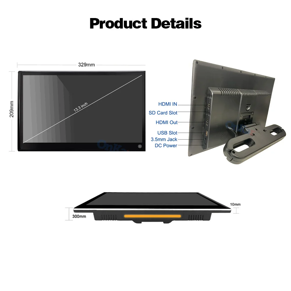 13.3 Inch Android Car Headrest Monitor HD Touchscreen | WiFi Bluetooth | Support Netflix YouTube | H D M I Input Output | for Ba
13.3 Inch Android Car Headrest Monitor HD Touchscreen | WiFi Bluetooth | Support Netflix YouTube | H D M I Input Output | for Ba